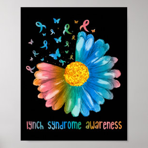 Daisy Butterfly Lynch Synch Bewusstsein Poster
