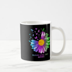 Daisy Butterfly Metastatic Breast Cancer Awareness Kaffeetasse