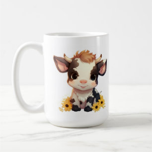Daisy Calf Kaffee Tasse 15oz