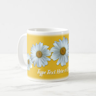 Daisy Candles Custom Daisy Blume Candle Kaffeetasse