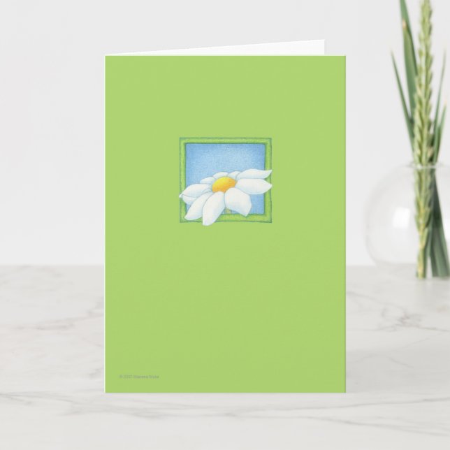 Daisy Card Karte (Vorderseite)
