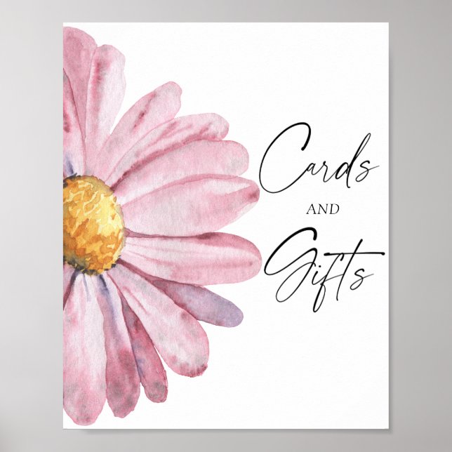 Daisy - CARDS UND GIFTS-Poster Poster (Vorne)