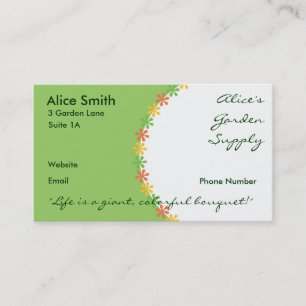 Daisy Chain Business Cards Visitenkarte