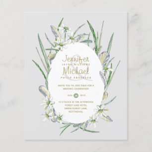 Daisy Chain Greenery Inspirierte Haushaltshochzeit