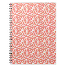 Daisy Chain - Notizbuch (Coral)