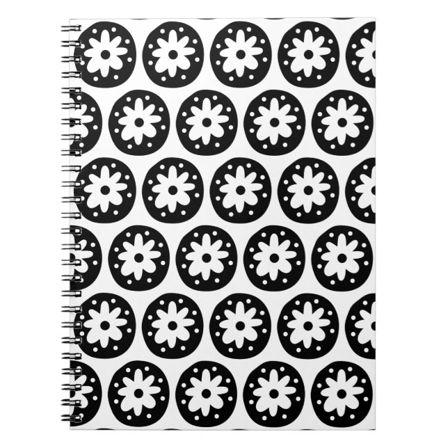 Daisy Circle Notebook Notizblock (Vorderseite)