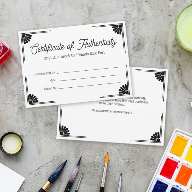 Daisy Corners Liebliches Echtheitszertifikat (Von Creator hochgeladen)