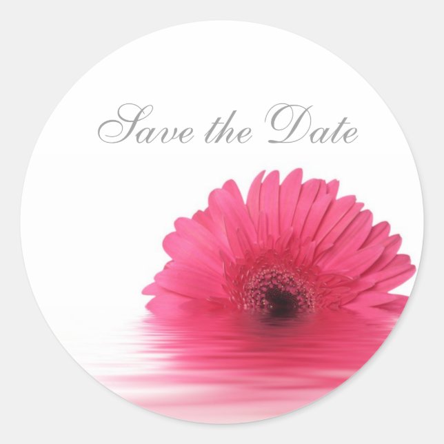 Daisy Custom Floral Sticker (Vorderseite)