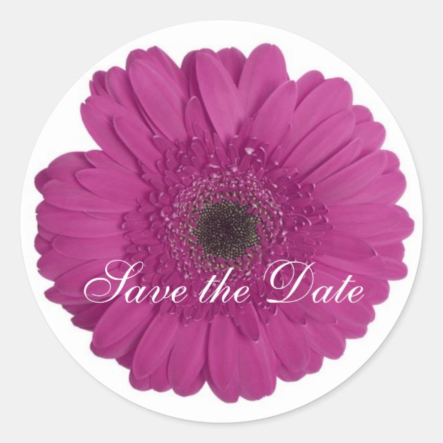 Daisy Custom Floral Sticker (Vorderseite)