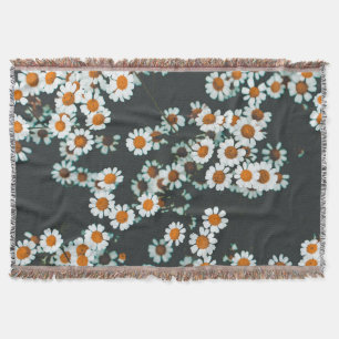 Daisy Daisies Floral Decke