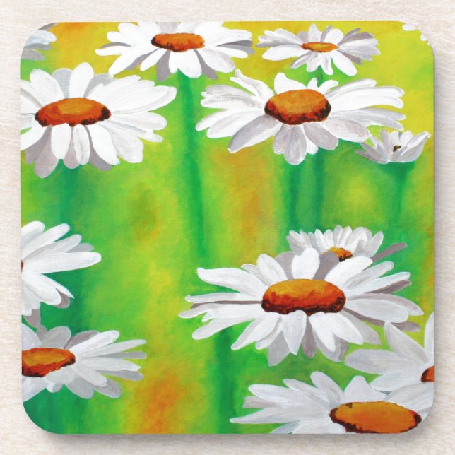 Daisy Day Getränkeuntersetzer (Vorderseite)