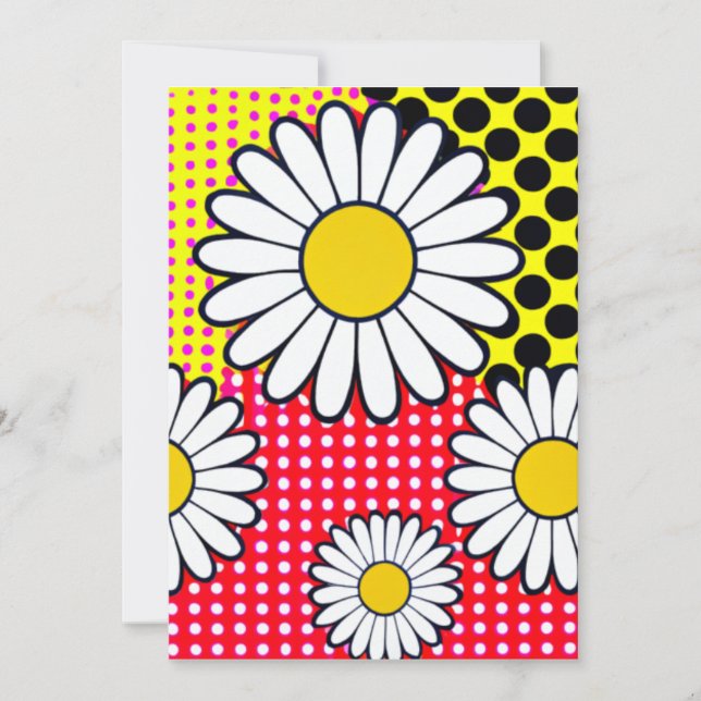 Daisy Days Feiertagskarte (Vorderseite)