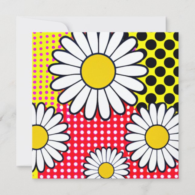 Daisy Days Feiertagskarte (Vorderseite)