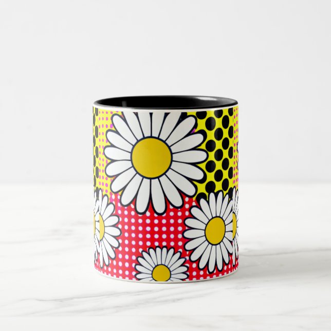Daisy Days Zweifarbige Tasse (Mittel)