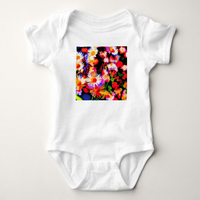 Daisy Daze Baby Strampler (Vorderseite)