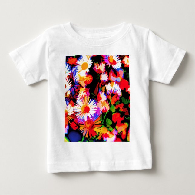 Daisy Daze Baby T-shirt (Vorderseite)