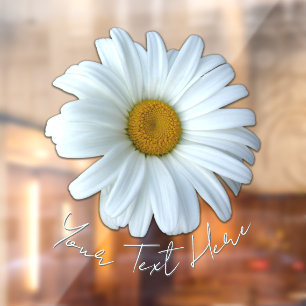 Daisy Decal Personalisiert Wild Daisy Window Fensteraufkleber