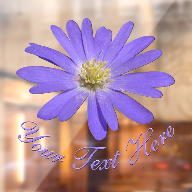 Daisy Decal Personalize Gerbera Daisy Window Fensteraufkleber (Blatt 2)