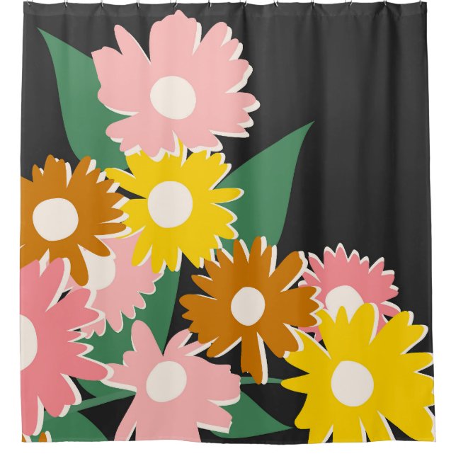 Daisy Delight Duschvorhang (Vorderseite)