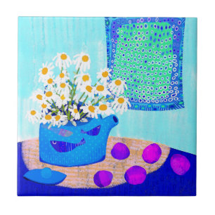 Daisy Delight Keramik Tile Fliese