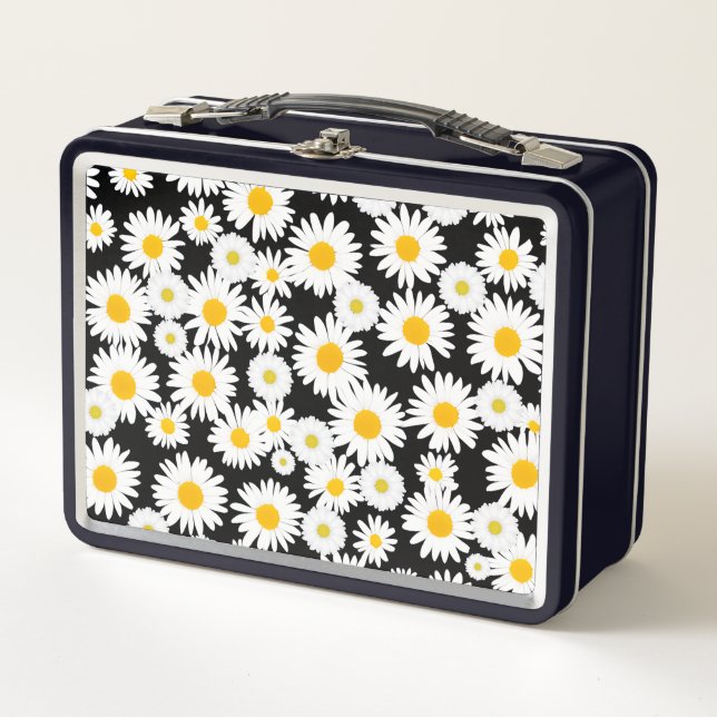 Daisy Delight Metall Brotdose (Vorderseite)