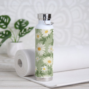 Daisy Design auf Green Trinkflasche