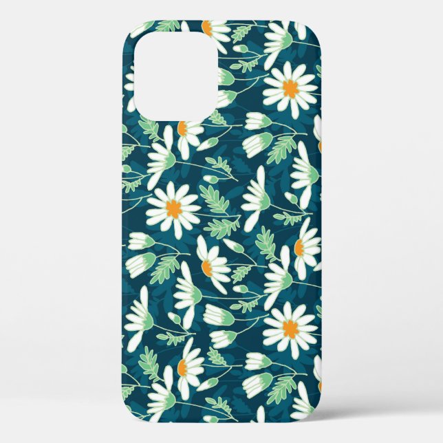 Daisy Ditsy Chamomile Romantische Print Case-Mate iPhone Hülle (Rückseite)