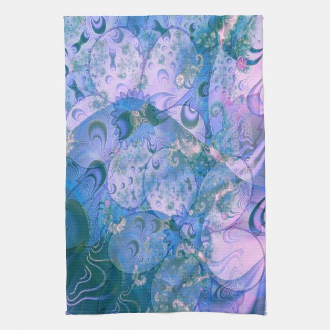 Daisy Doodle Geschirrtuch (Vertikal)