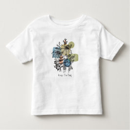 Daisy Doodle in Tinte und Wasserfarbe Kleinkind T-shirt