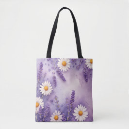 Daisy Dreams & Lavender Fields-Tasche