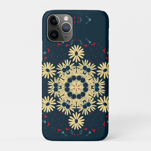 Daisy Dreams Mandala Case-Mate iPhone Hülle (Rückseite)