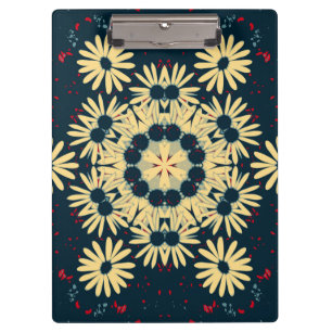 Daisy Dreams Mandala Klemmbrett