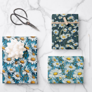 Daisy Dreams Wrapping Paper Geschenkpapier Set