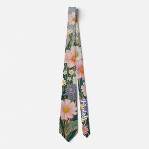Daisy Dreamscape Personalisiert Krawatte