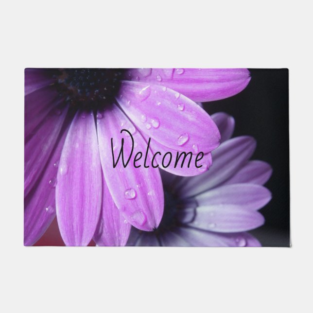 Daisy Drops Welcome Mat Fußmatte (Vorderseite)