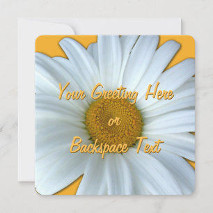Daisy Einladungen Personalisiert Daisy RSVP Card