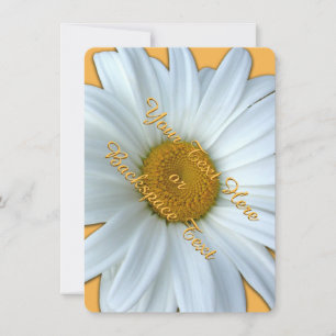 Daisy Einladungen Personalisiert Daisy RSVP Card