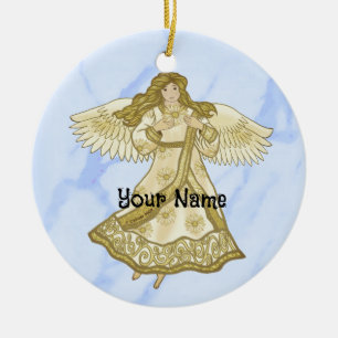 Daisy Engel Keramik Ornament
