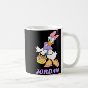 Daisy-Ente mit Osterkörbchen Kaffeetasse