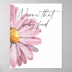 Daisy - Errate den Babynahrung Poster