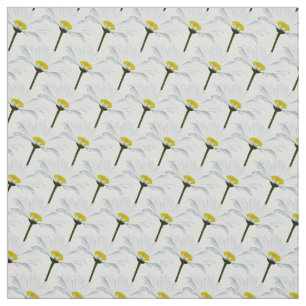 Daisy Fabric Lila Daisy Linen Cotton oder Poly Stoff
