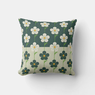 Daisy Field Pattern Kissen