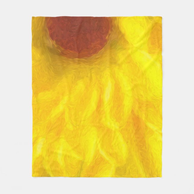 Daisy Fleece Blanket (Vorderseite)