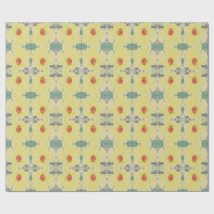Daisy Floor w/Name Geschenkpapier