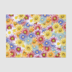 Daisy Floral Blume Pattern Seidenpapier