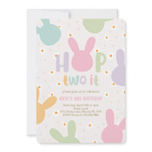 Daisy Floral Bunny 2. Geburtstag