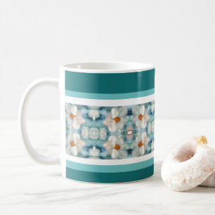 Daisy Floral Gemustert Kaffeetasse