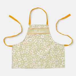 Daisy Floral Girls Personalisierte Schürze