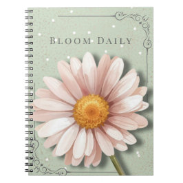 Daisy Floral Notizbuch | Bloom Daily Journal Notizblock