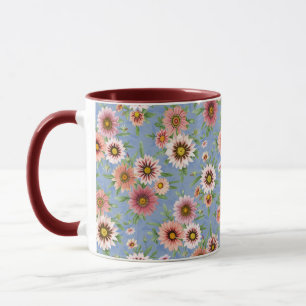 Daisy Floral Tasse